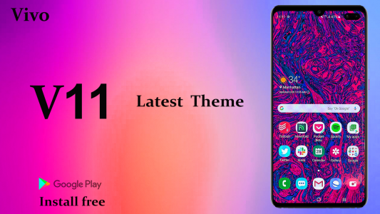 اسکرین شات برنامه Vivo V25 Launcher: Themes 2023 7