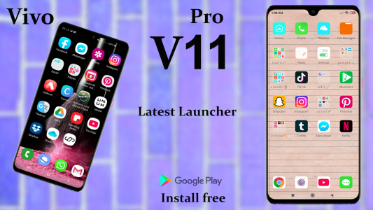 اسکرین شات برنامه Theme for Vivo V11 Pro: launcher for Vivo v 11 Pro 2