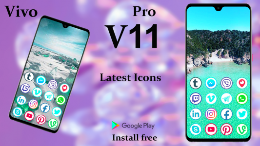 اسکرین شات برنامه Theme for Vivo V11 Pro: launcher for Vivo v 11 Pro 4