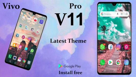 اسکرین شات برنامه Theme for Vivo V11 Pro: launcher for Vivo v 11 Pro 8