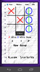 اسکرین شات بازی Tic Tac Toe 1