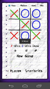 اسکرین شات بازی Tic Tac Toe 2