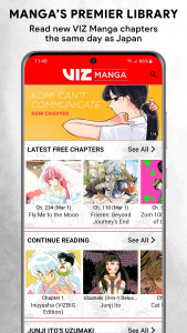 اسکرین شات برنامه VIZ Manga 1