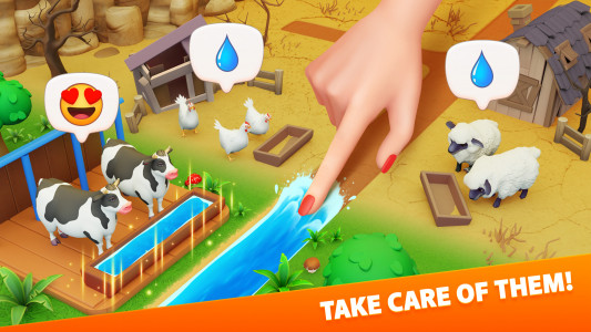 اسکرین شات بازی Klondike Adventures: Farm Game 1