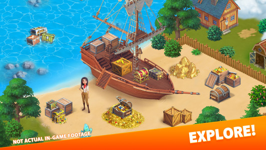 اسکرین شات 5 بازی Klondike Adventures: Farm Game