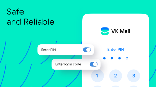 اسکرین شات 2 برنامه VK Mail: email client
