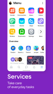 اسکرین شات 5 برنامه VK: music, video, messenger