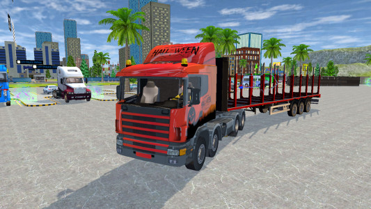 اسکرین شات 3 بازی City Truck Driving Game 2025