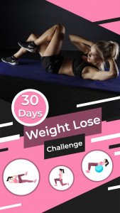 اسکرین شات برنامه Lose Weight in 30 days - Home  1