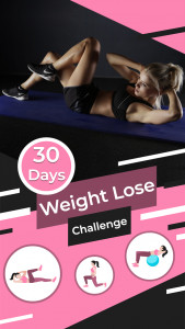 اسکرین شات برنامه Lose Weight in 30 days - women 1