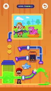 اسکرین شات 3 بازی Flow Legends: Pipe Games