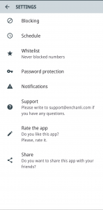 اسکرین شات 7 برنامه Calls Blacklist - Call Blocker
