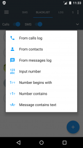 اسکرین شات 1 برنامه Calls Blacklist - Call Blocker