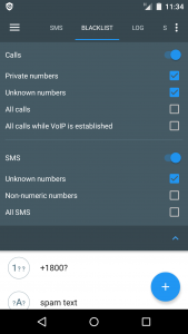 اسکرین شات برنامه Calls Blacklist - Call Blocker 2