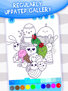 اسکرین شات 3 بازی Doodle Coloring: Simple&Fancy