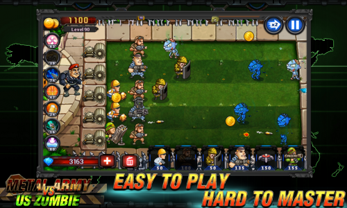 اسکرین شات بازی Army vs Zombies :Tower Defense 2