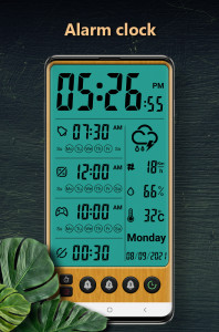 اسکرین شات برنامه Alarm clock 1