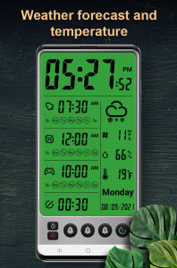اسکرین شات برنامه Alarm clock 2