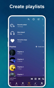 اسکرین شات 5 برنامه Music Player