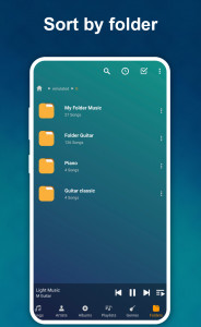 اسکرین شات 4 برنامه Music Player