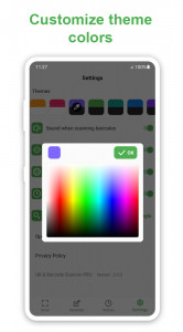 اسکرین شات 5 برنامه QR code scanner and Barcode