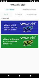 اسکرین شات برنامه VMworld 2019 2