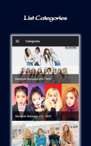 اسکرین شات برنامه BlackPink Wallpapers Ultra HD and LIVE 4