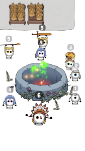 اسکرین شات 1 بازی Idle Tribe: Merge Circle Town