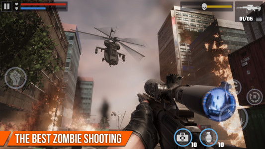اسکرین شات 4 بازی Dead Target: Zombie Games 3D