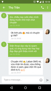 اسکرین شات برنامه Laban SMS: spam blocker 3