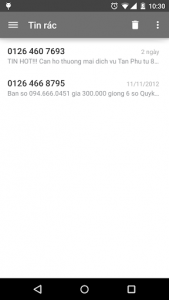 اسکرین شات برنامه Laban SMS: spam blocker 6