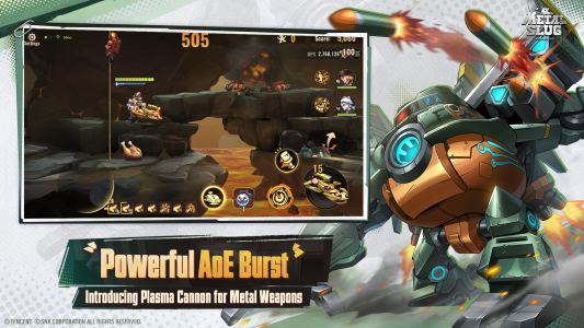 اسکرین شات بازی Metal Slug: Awakening 6