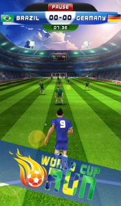 اسکرین شات بازی Soccer Run: Skilltwins Games 3