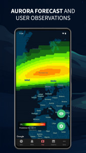 اسکرین شات برنامه Aurora Now - Northern Lights 1