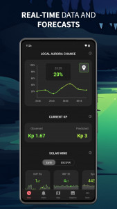 اسکرین شات برنامه Aurora Now - Northern Lights 2