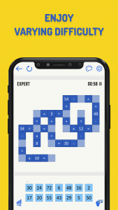 اسکرین شات 2 بازی Math Crossmath Puzzle