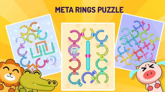 اسکرین شات بازی Meta Rings Puzzle 1