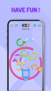 اسکرین شات 3 بازی Meta Rings Puzzle