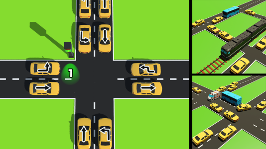 اسکرین شات 2 بازی X-Car Traffic Escape
