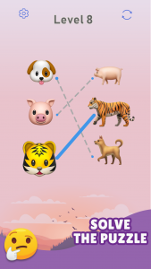 اسکرین شات 1 بازی Connect Emoji Puzzle