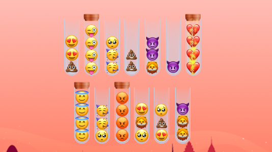 اسکرین شات بازی Emoji Sort Master 8
