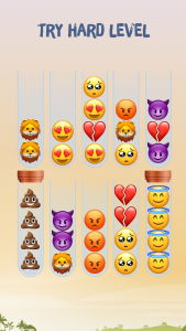 اسکرین شات 5 بازی Emoji Sort Master