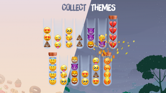 اسکرین شات بازی Emoji Sort Master 7