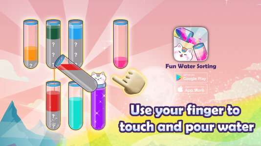 اسکرین شات بازی Fun Water Sorting 1