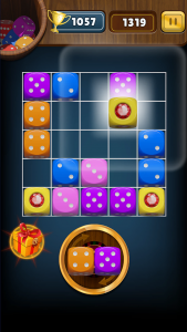 اسکرین شات 1 بازی Dom Dice Merge