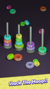 اسکرین شات 7 بازی 2048 Sort Stack Merge