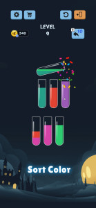 اسکرین شات 2 بازی Water Color Sort