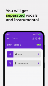 اسکرین شات 3 برنامه Vocal Remover, Karaoke : voix