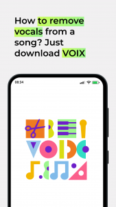 اسکرین شات برنامه Remove vocal from song - Voix 1