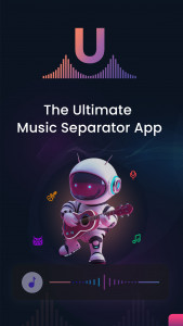 اسکرین شات برنامه unMix: AI Vocal Remover 1